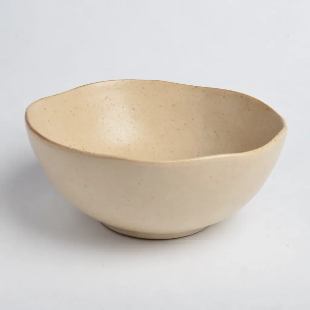 Sand-Dipped Salad Bowl