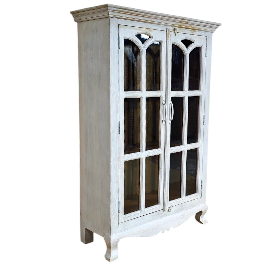 The Chateau Glass Curio Cabinet