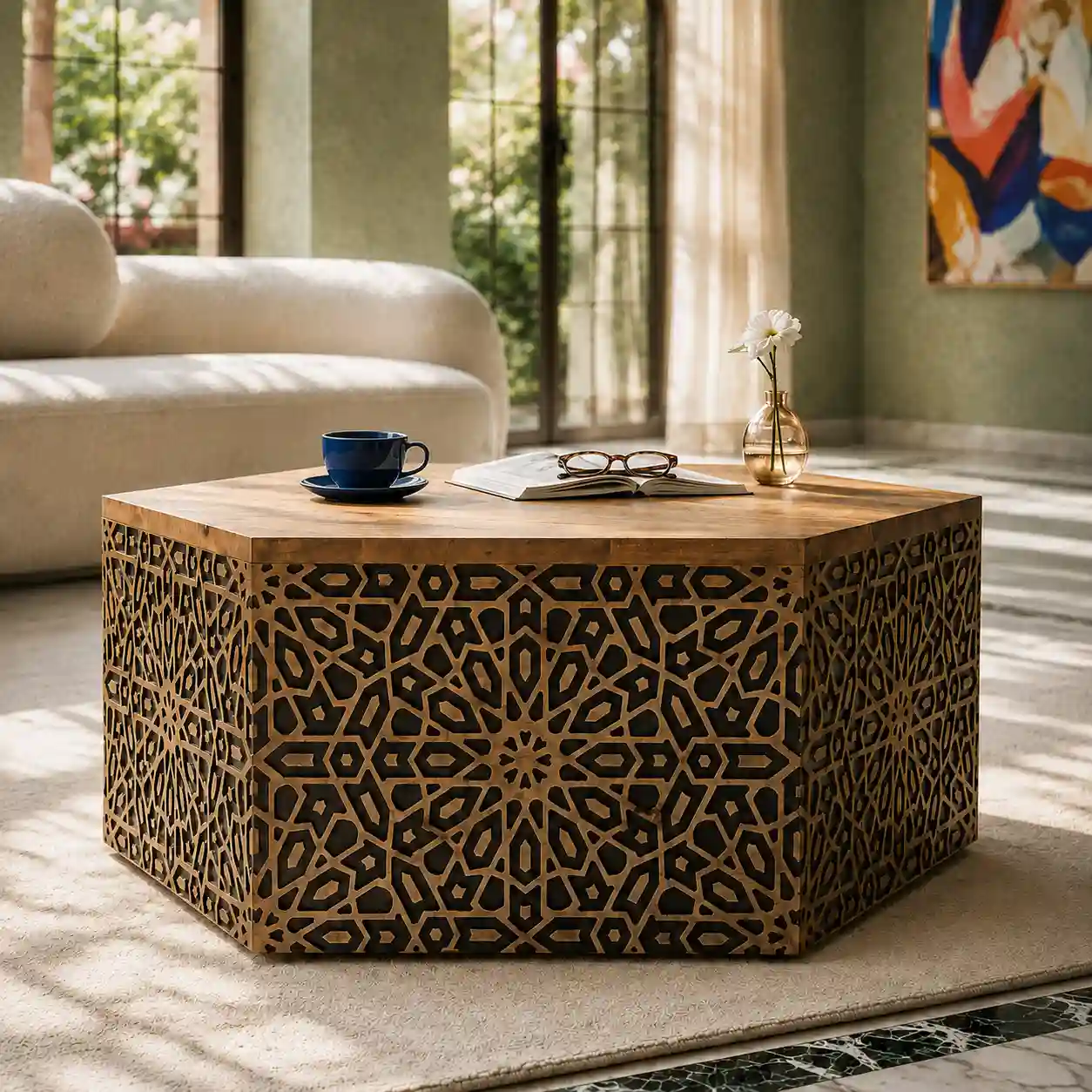 The Marrakesh Kasbah Radiance Coffee Table