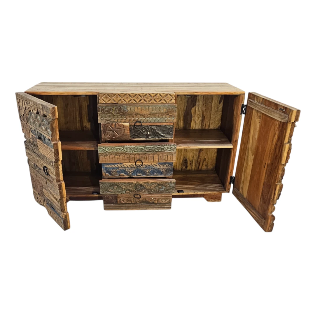 Carved Heritage Storage Sideboard