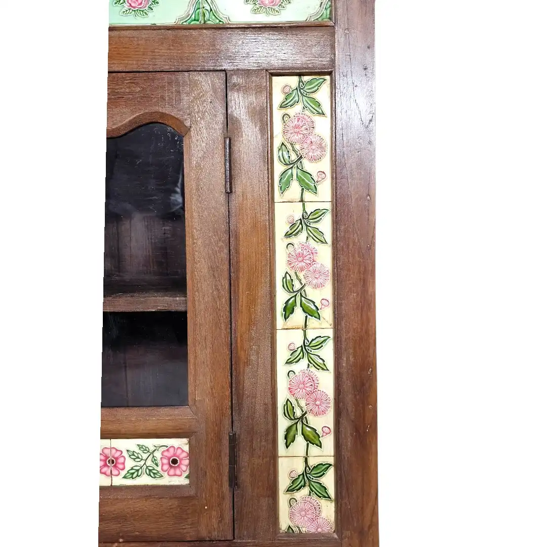 Levant Provincial Solid Wood & Tile Sideboard