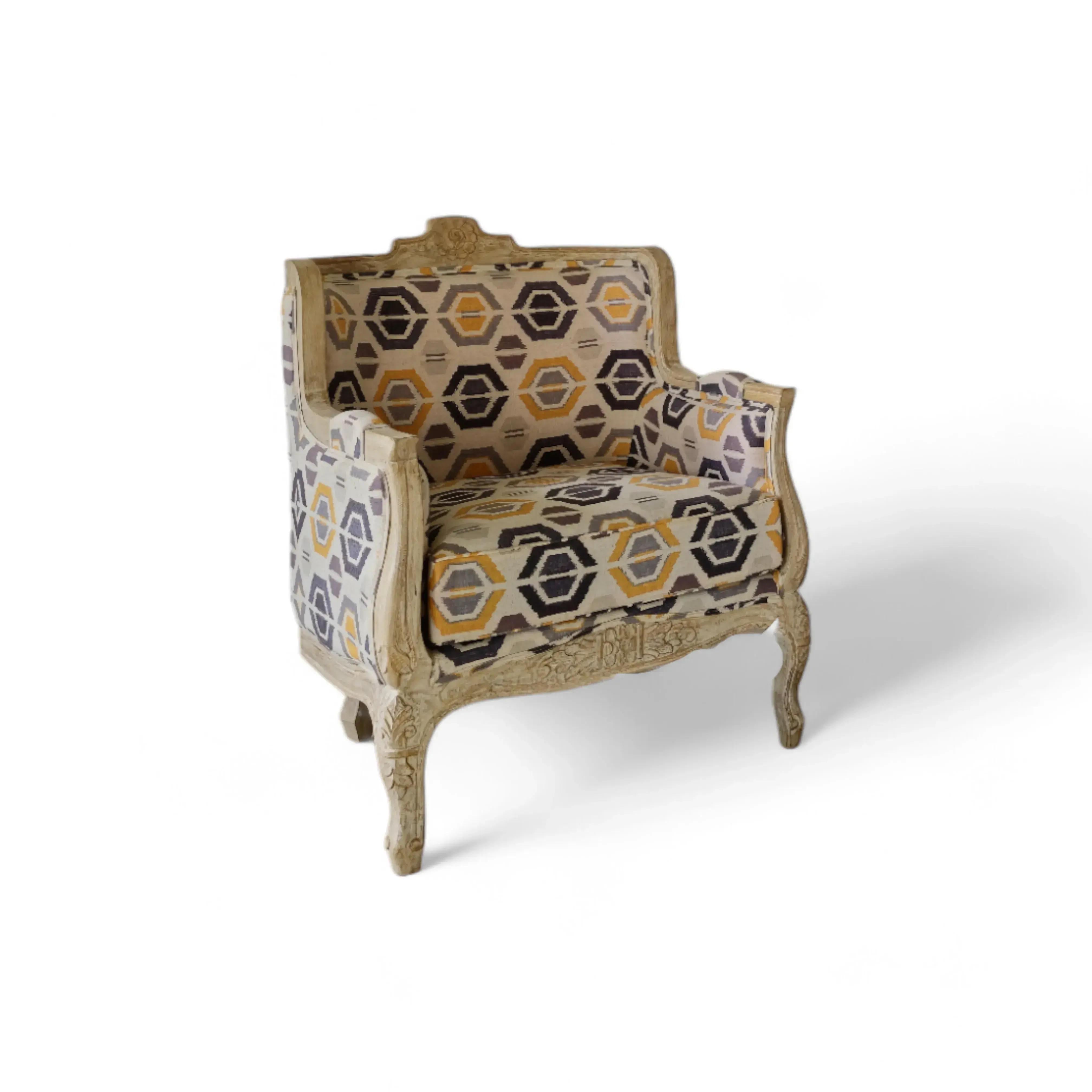 The Louis XVI Geometric Armchair