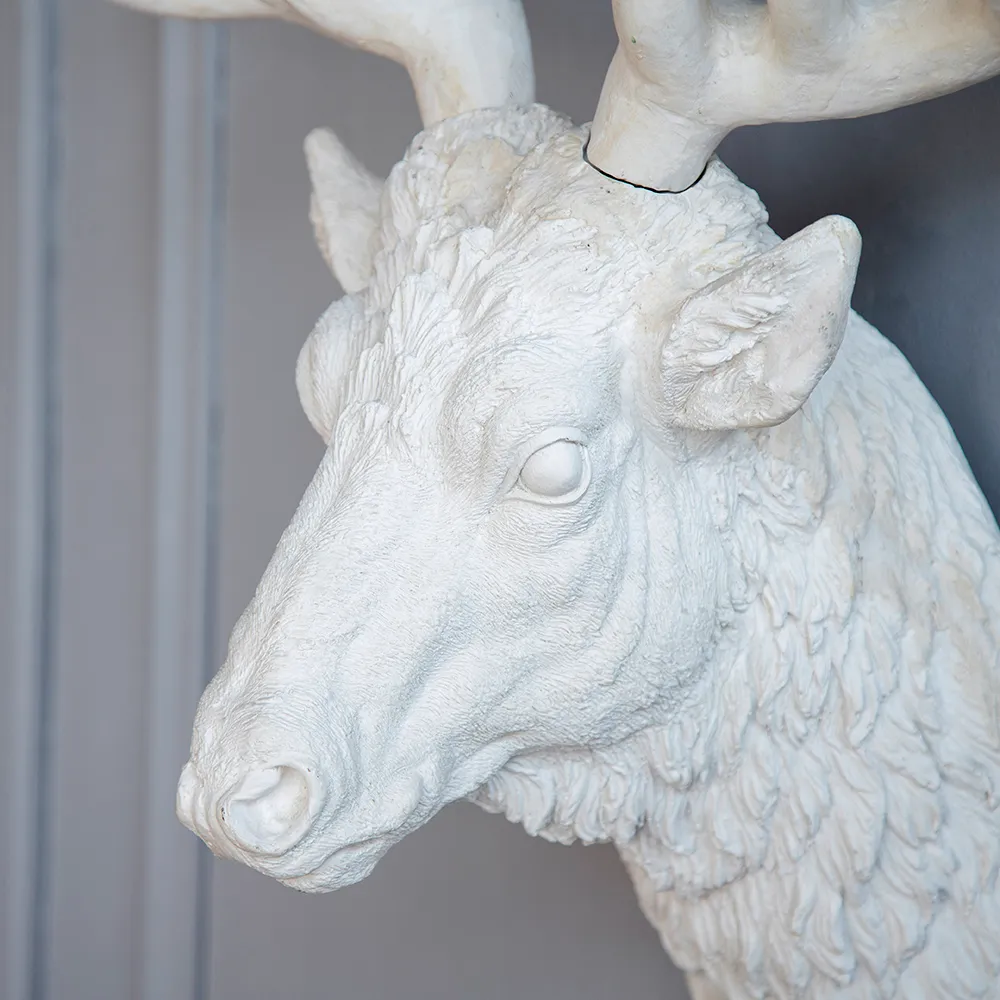 Winter Fable Darby Deer Head Wall Mount