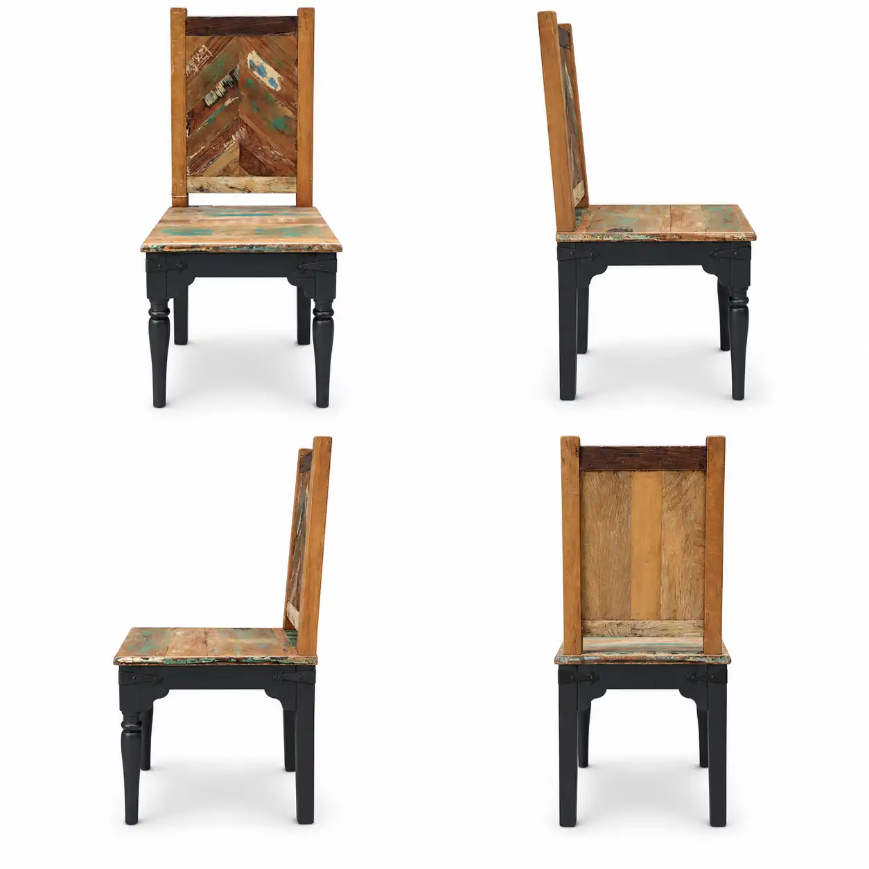 Riya Reclaimed Wood Dining Chair