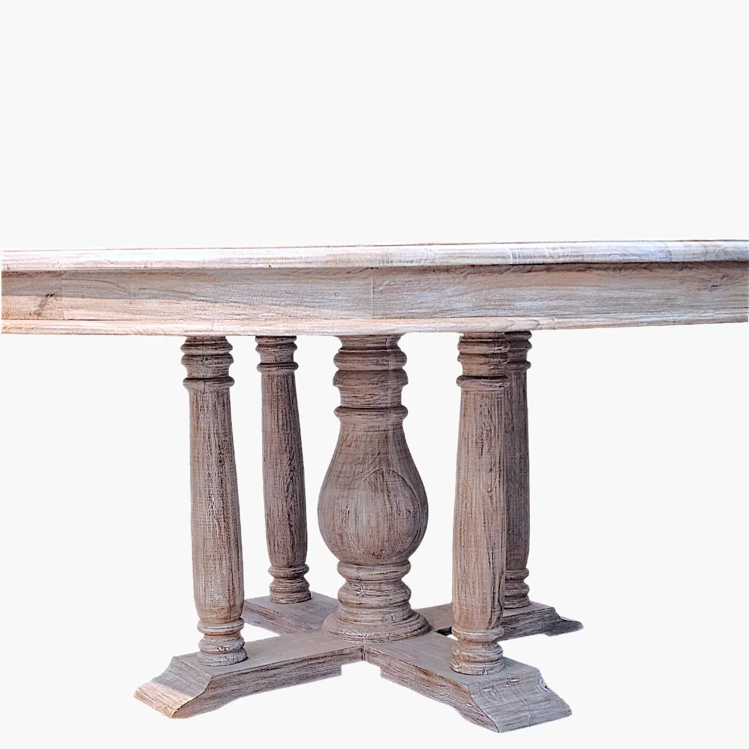The 'Gathering' Round Teak Table