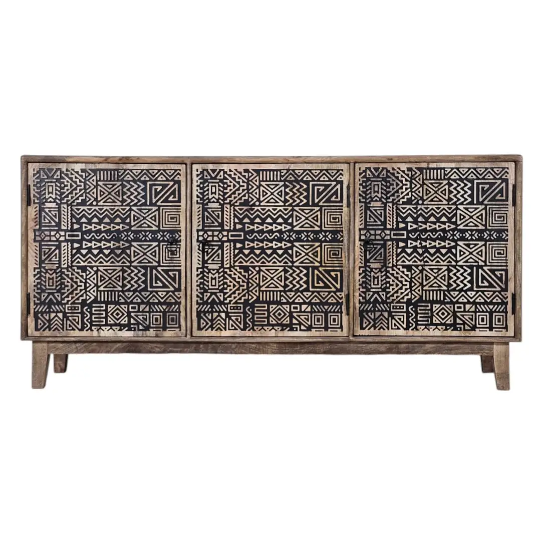 The Mudra Etched Sideboard