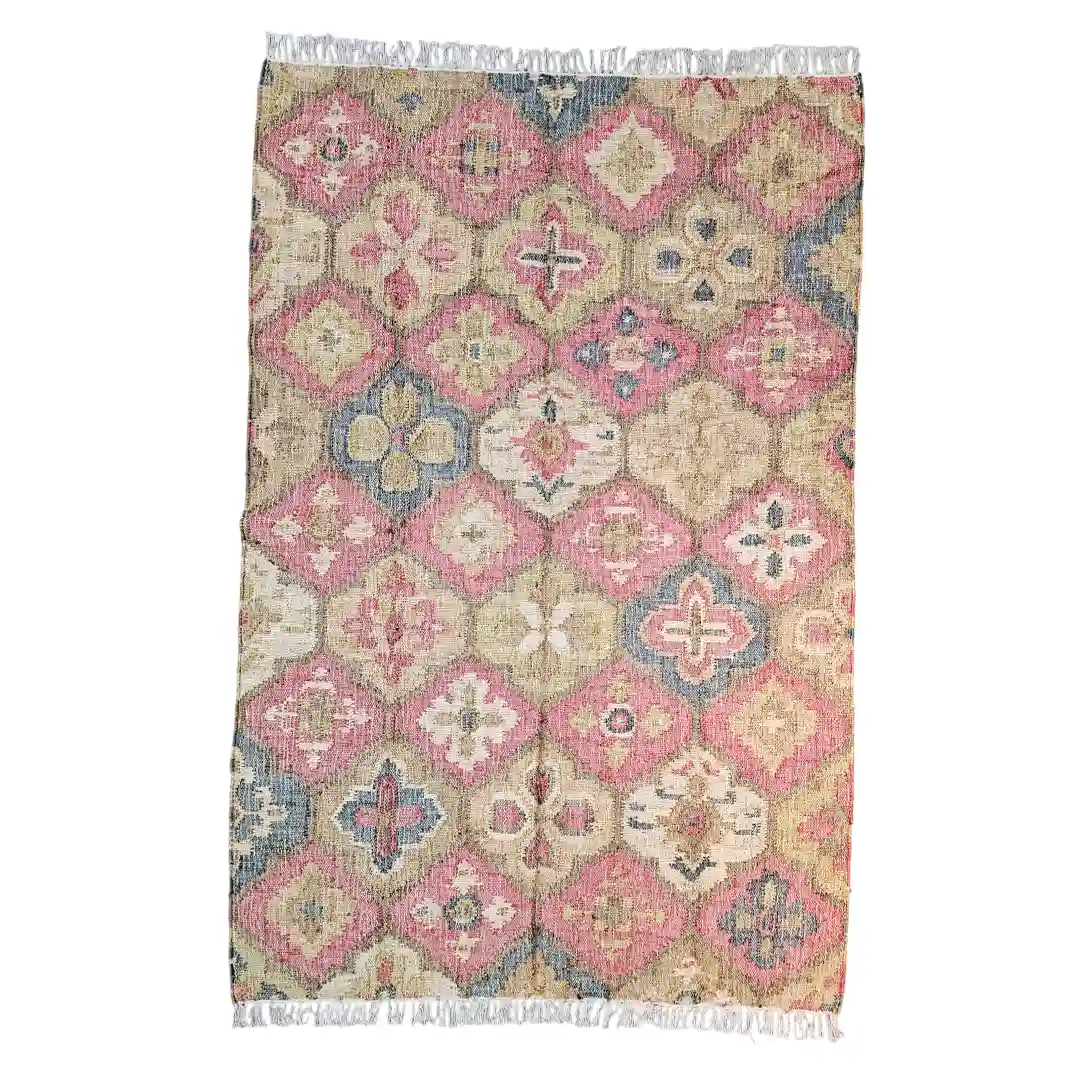 Phool (Flower) Dhurrie Rug