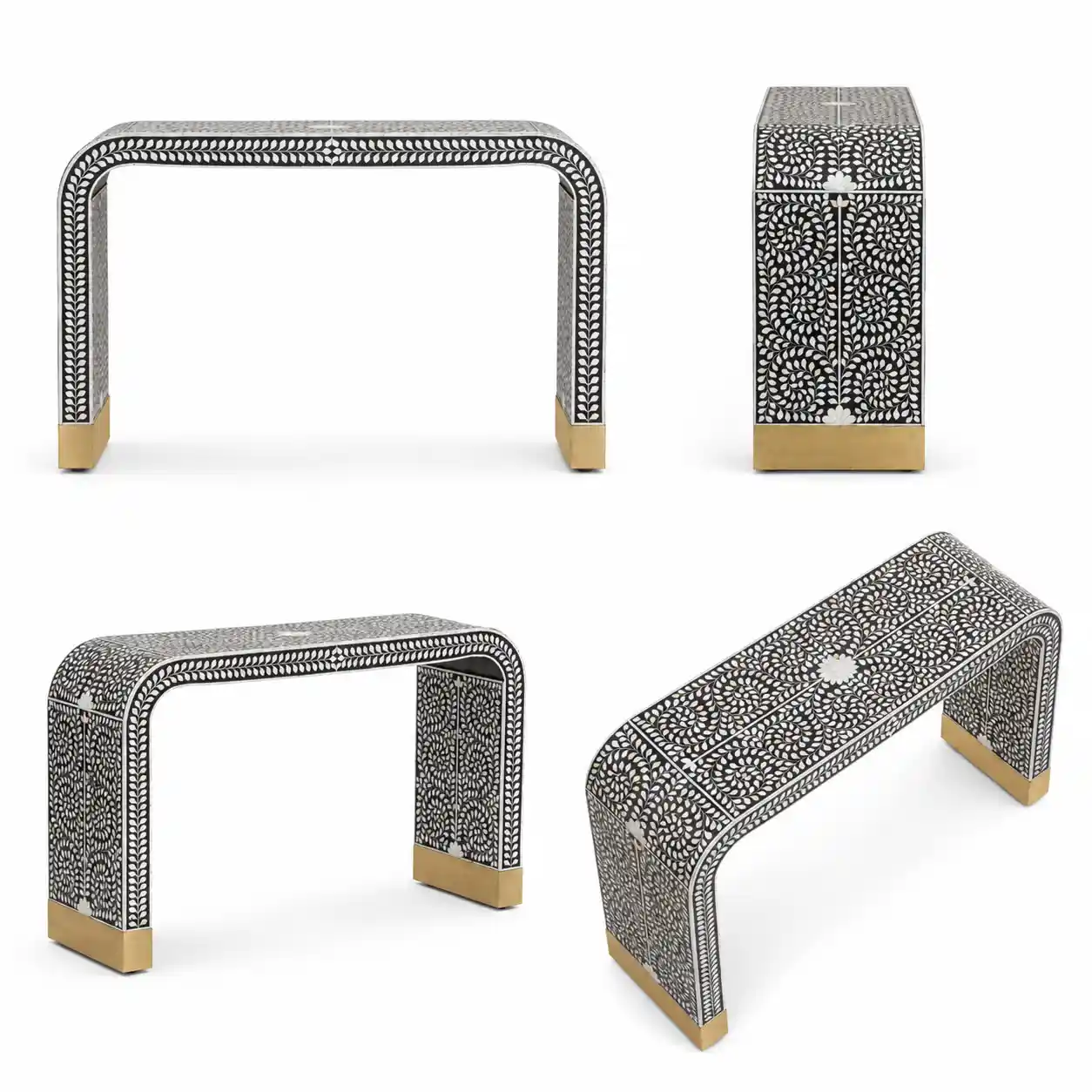 Sultanate Scroll Console Table (رواق السلطنة)