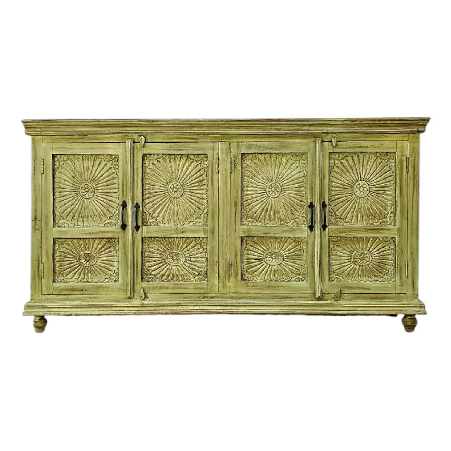 AURELIA Carved Soleil Sideboard