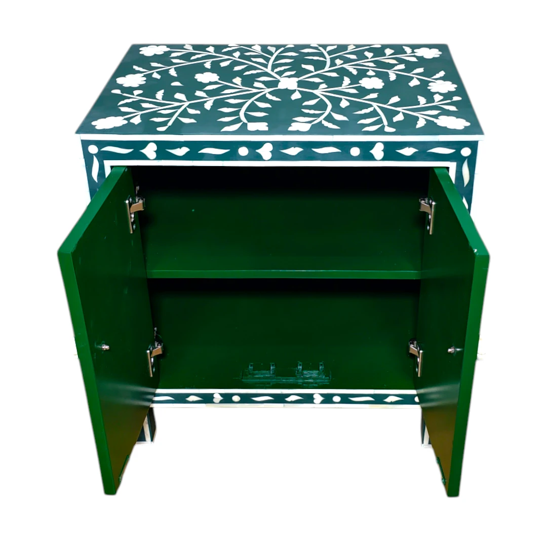 Zaina Floral Inlay Cabinet