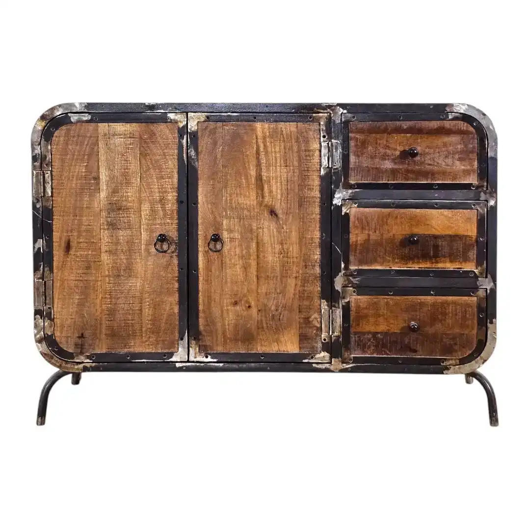The Industrial Capsule Reclaimed Timber Sideboard