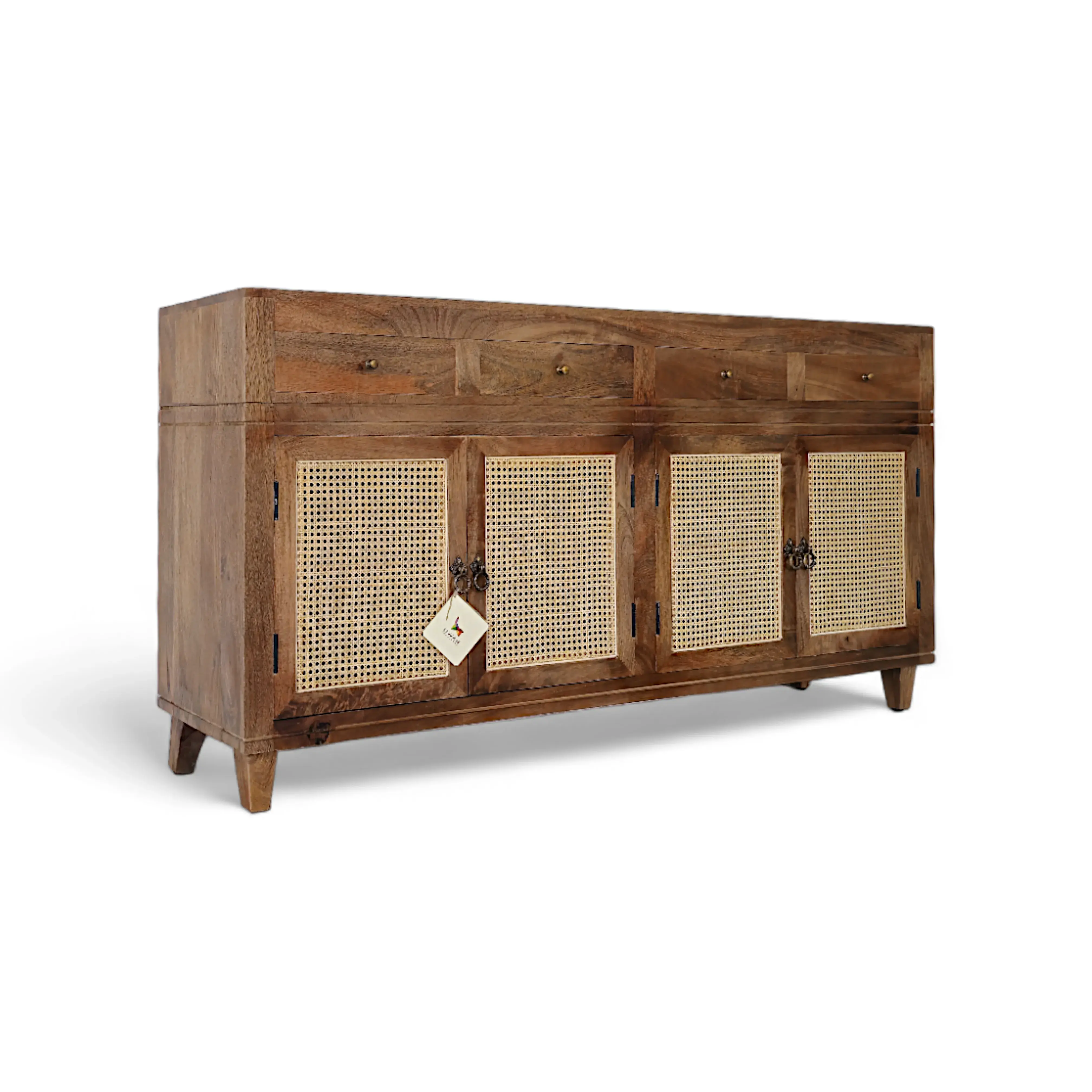Rattan design sideboard