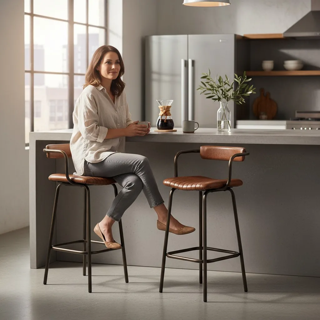 Comfy Fold Bar Stool