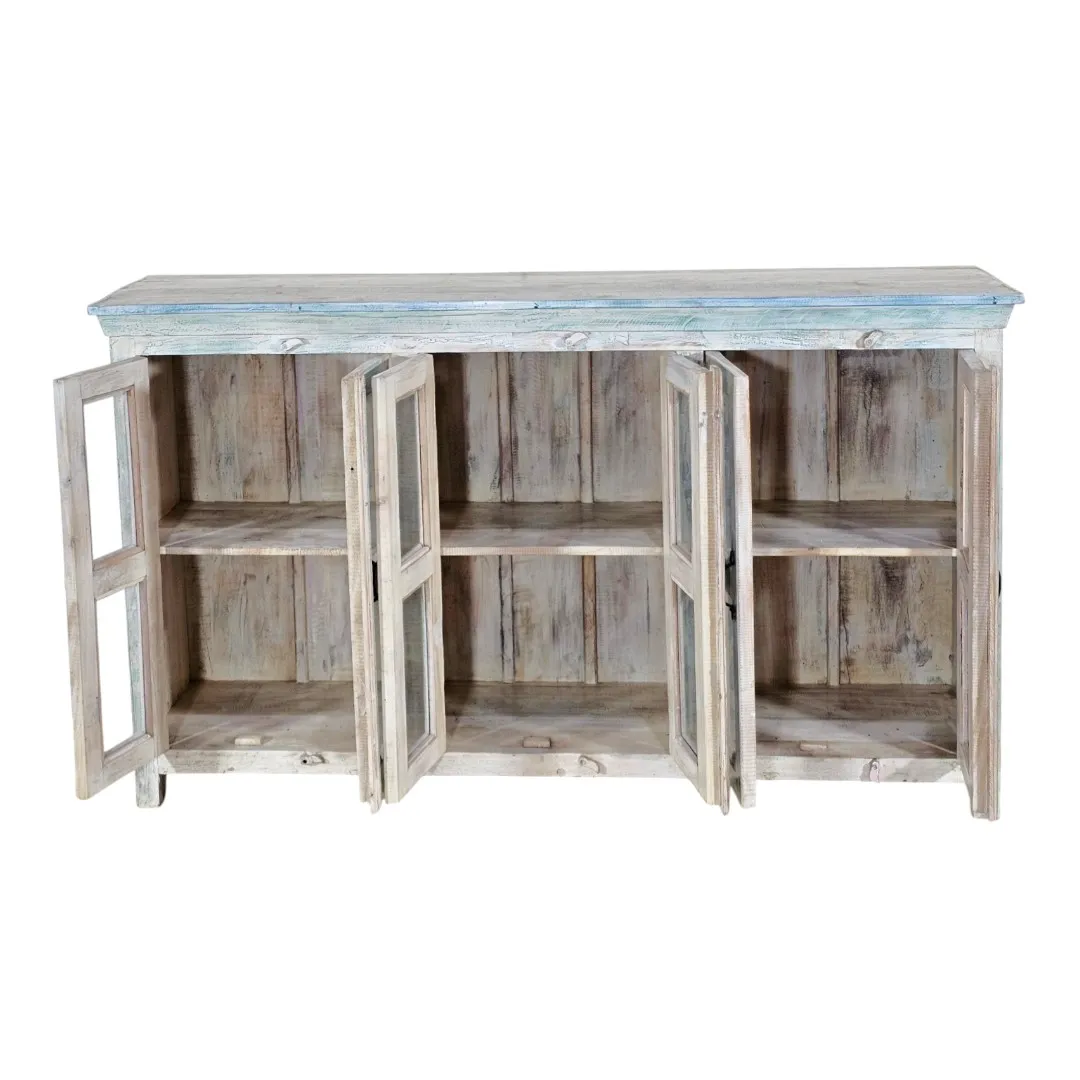 The Wanderer’s Glass-Panel Sideboard