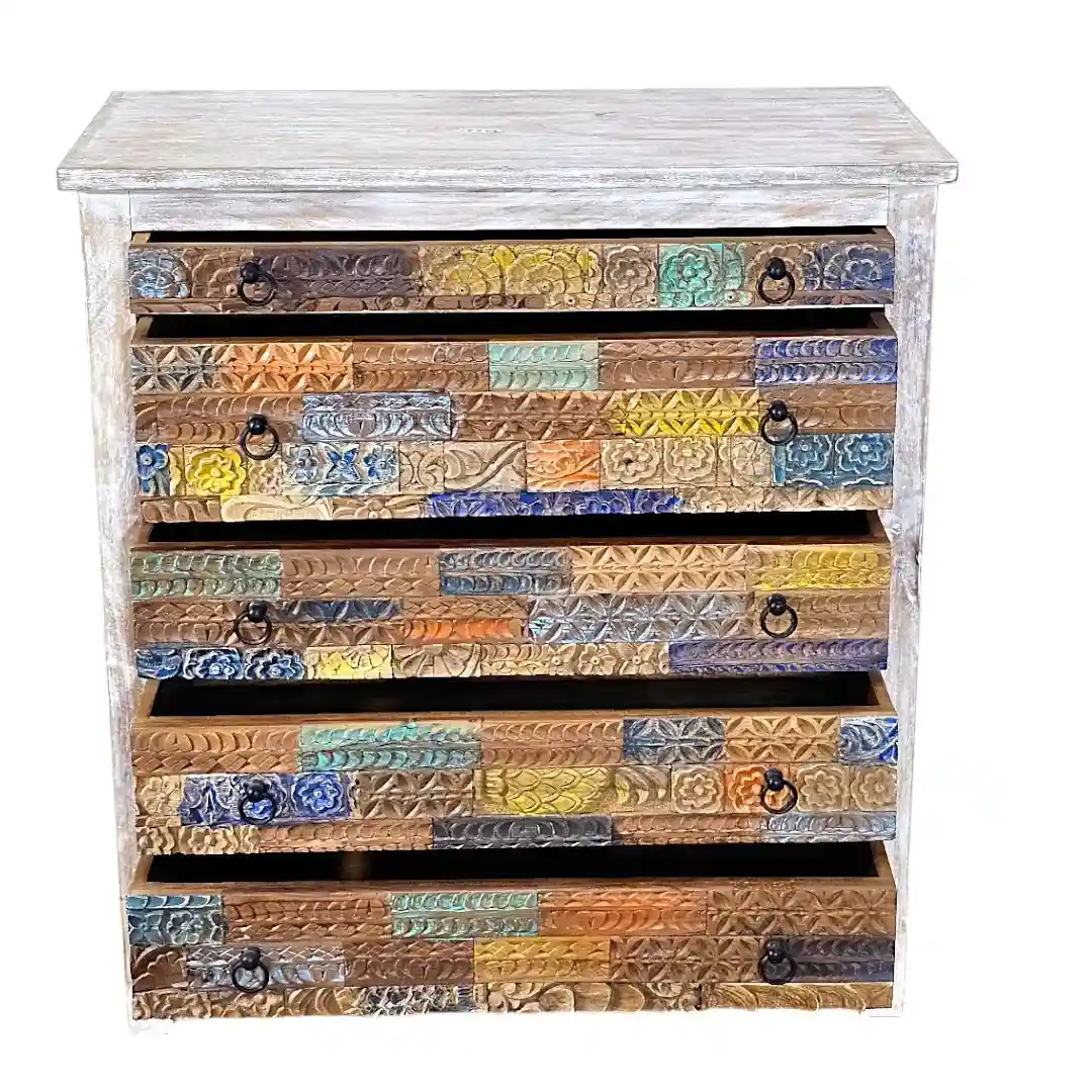 Bazaar Mosaic Tallboy Chest / خزانة "بازار" الطويلة