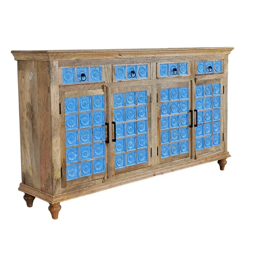 The Azulejo Chronicle Sideboard - 4 Door