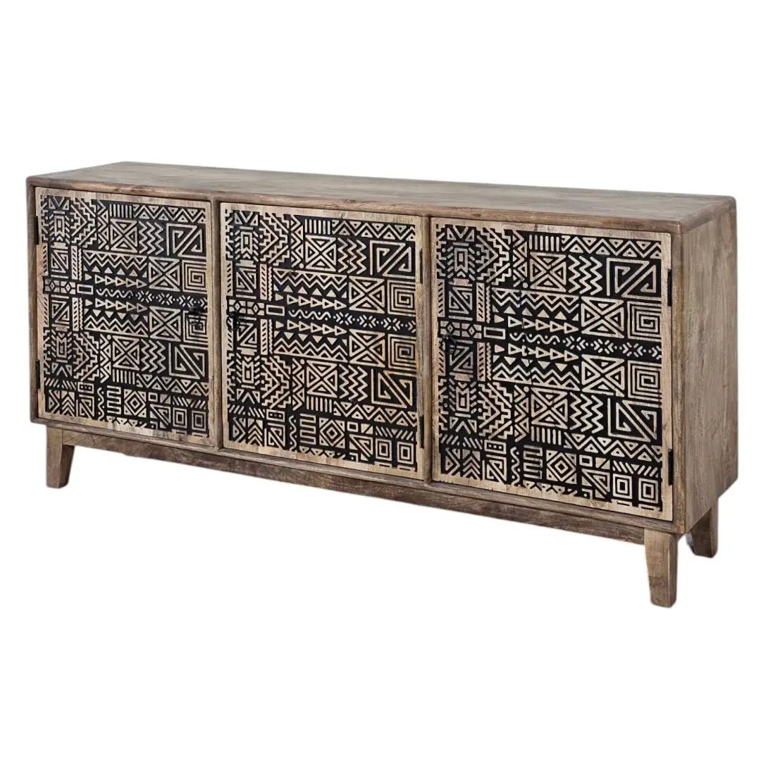 The Mudra Etched Sideboard