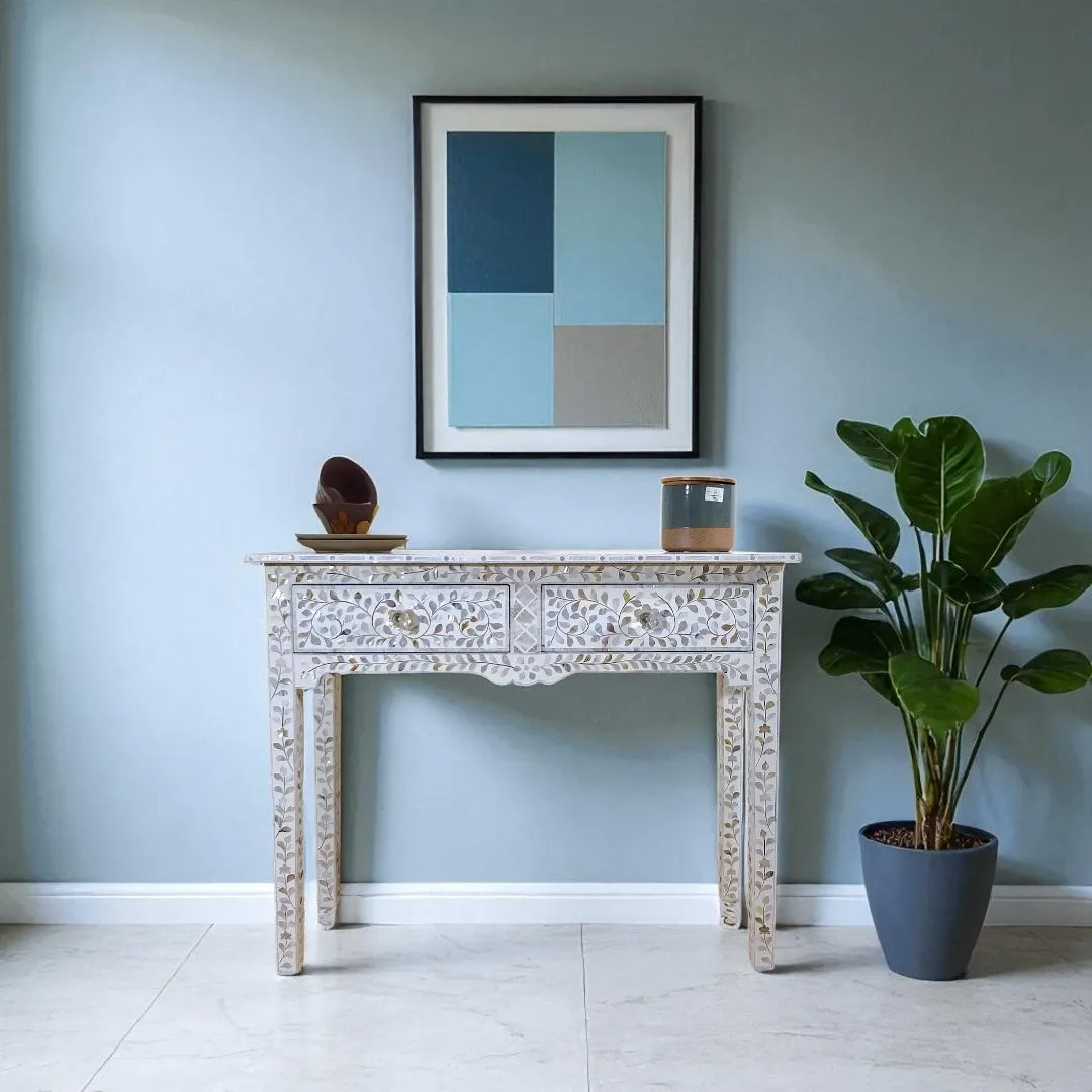 AURELIA Mother-of-Pearl Inlay Console