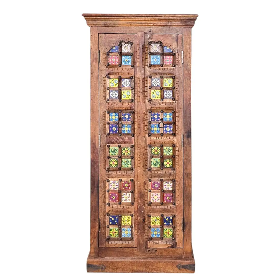 The 18th C. Ottoman Arched "Kutahya" Cabinet