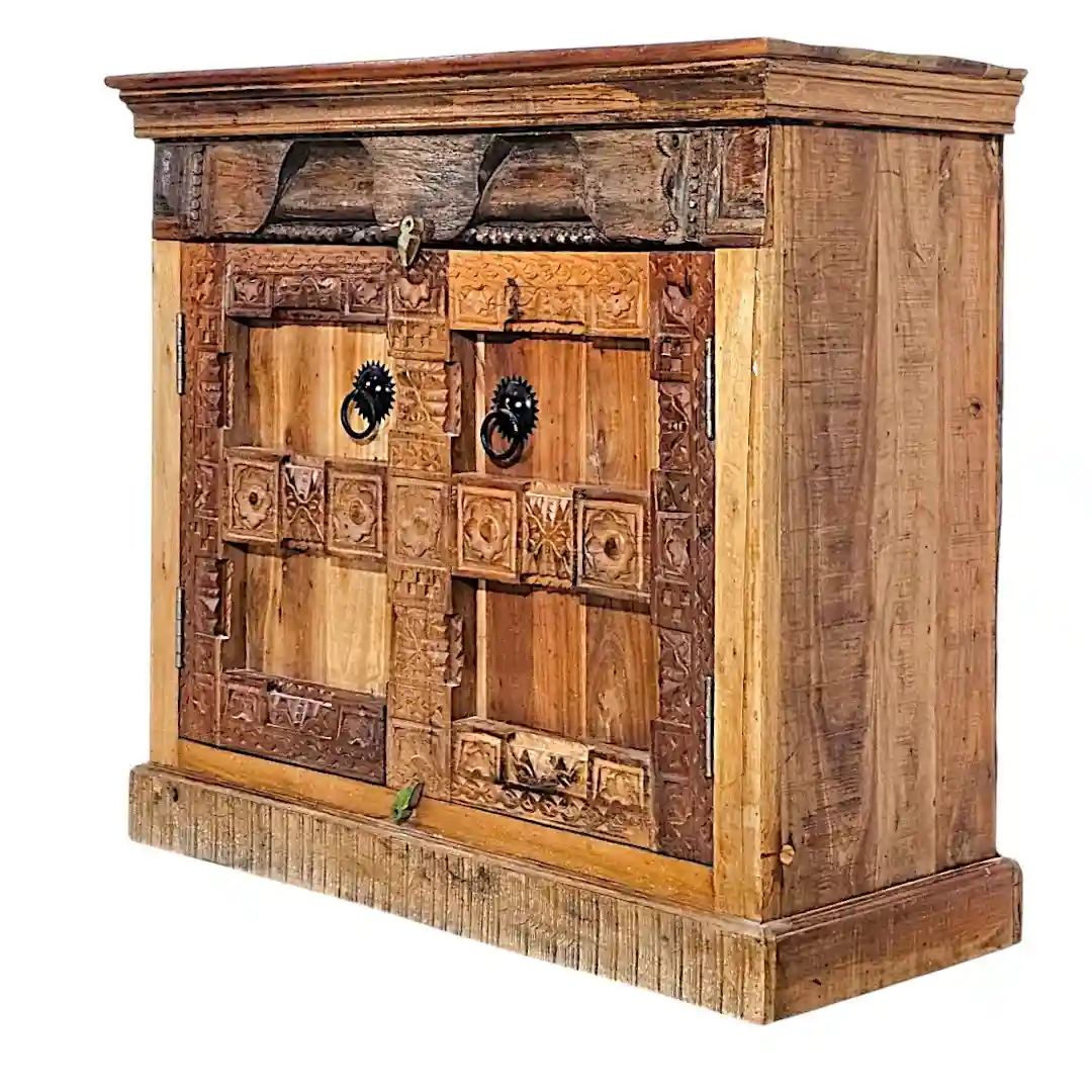The Kacheri Reclaimed Teak Cabinet