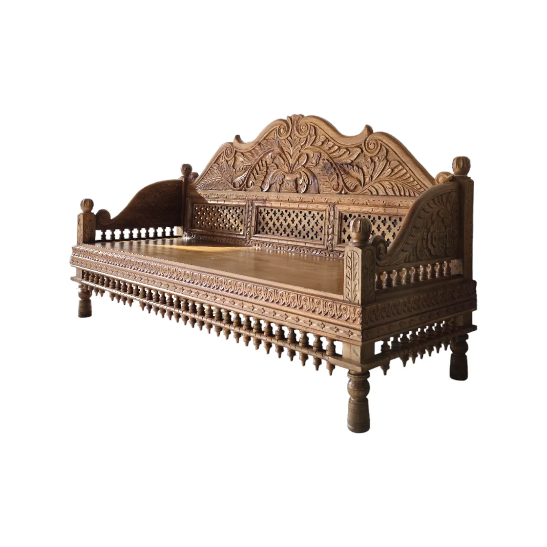 Carved Bench