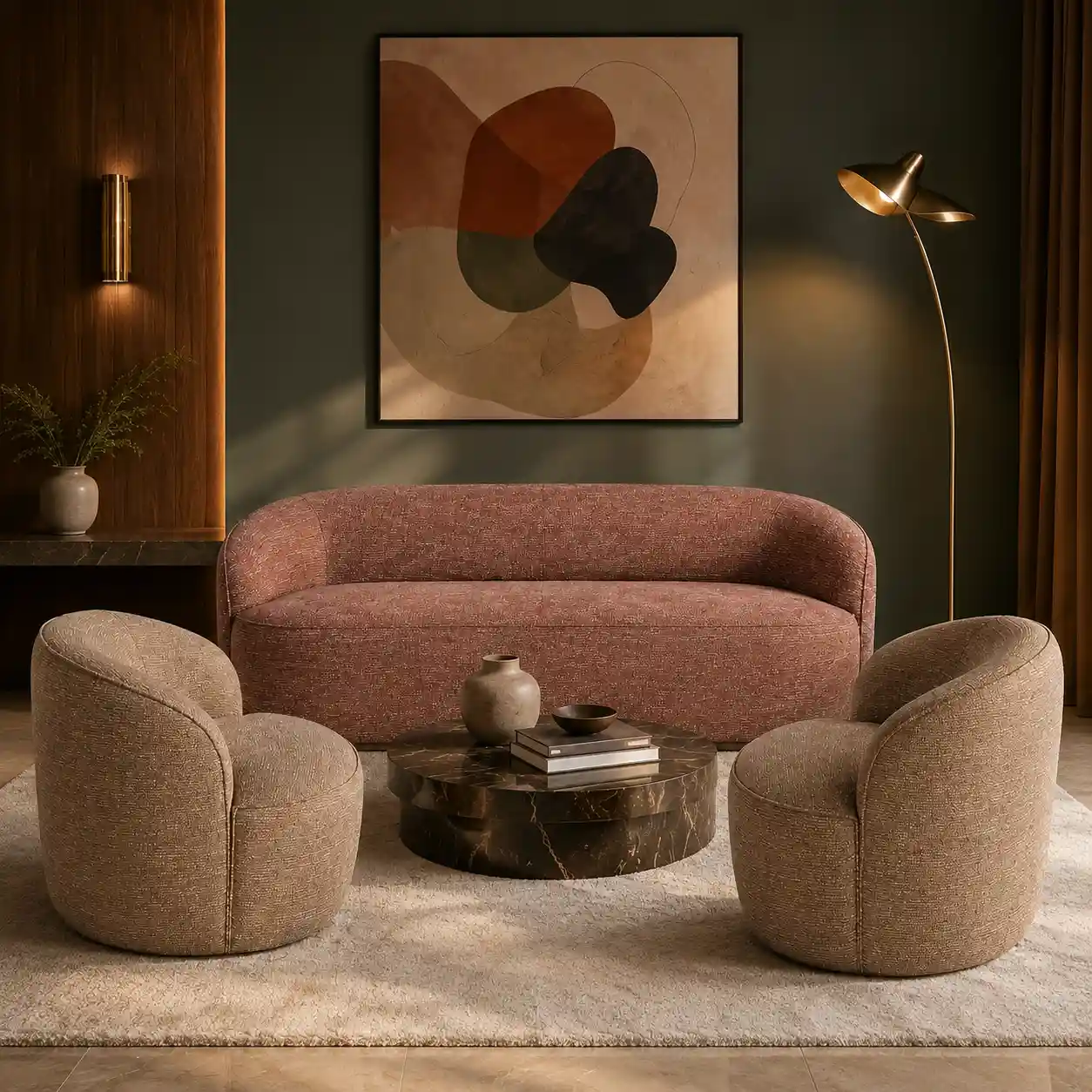 The Corbusian Contour Living Suite