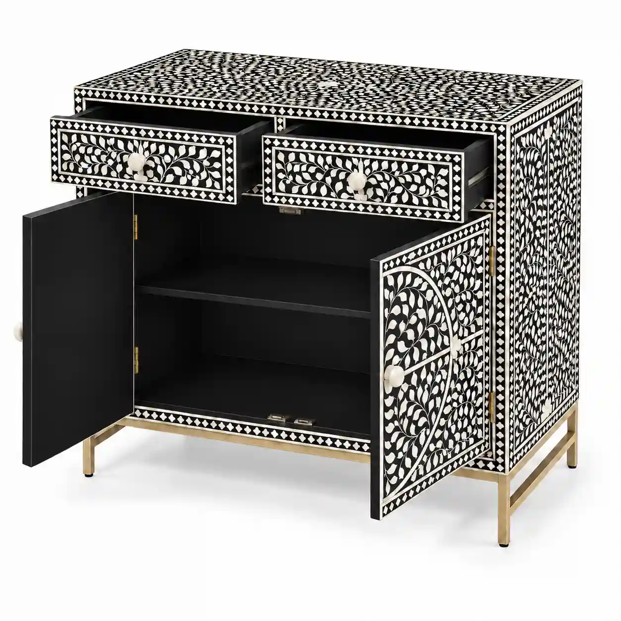 Jardin De Dalia Bone Inlay Sideboard