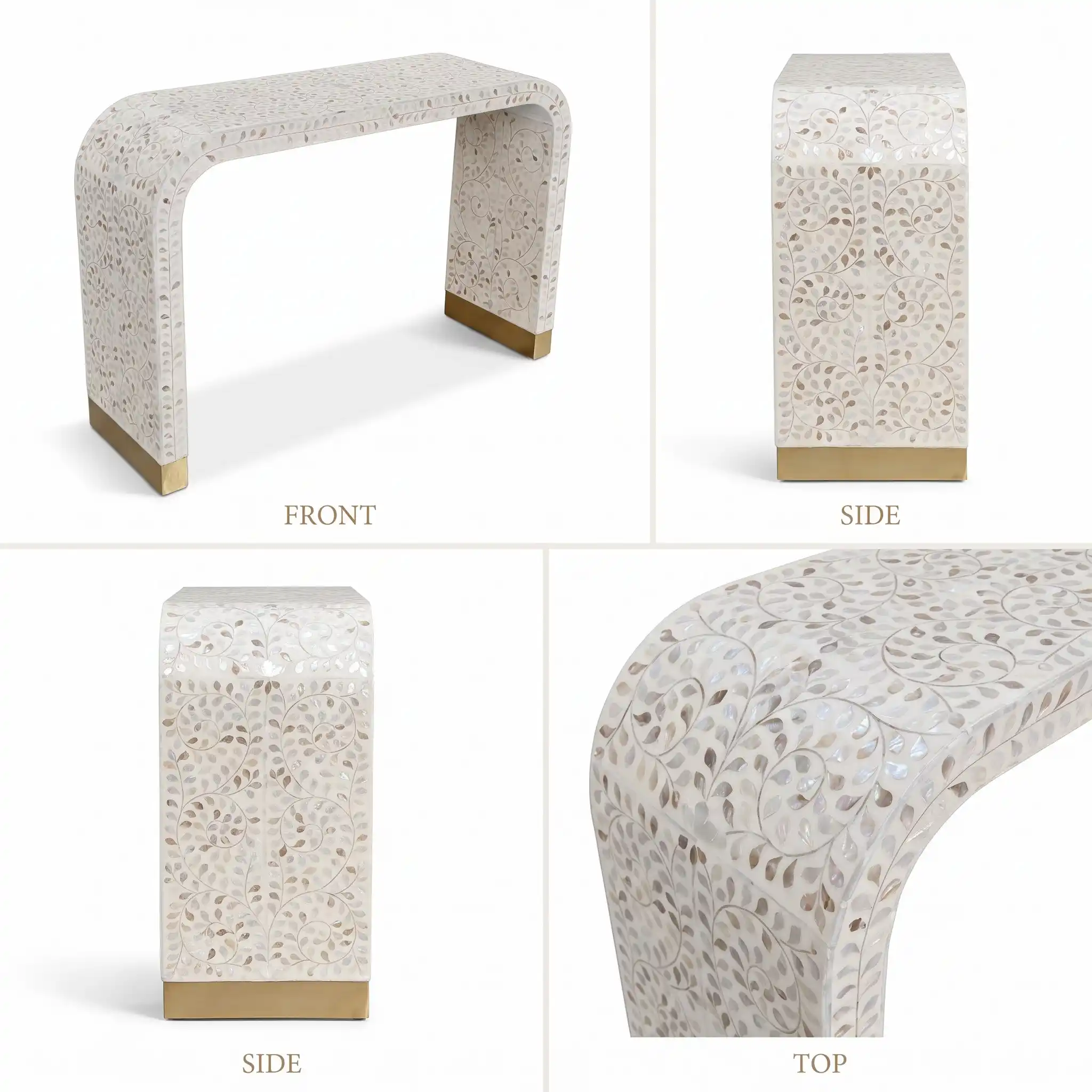 Sultanate Scroll Console Table (رواق السلطنة)