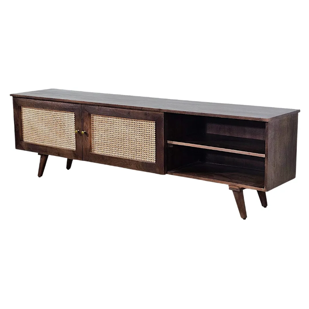 The Rattan Weave Media Unit