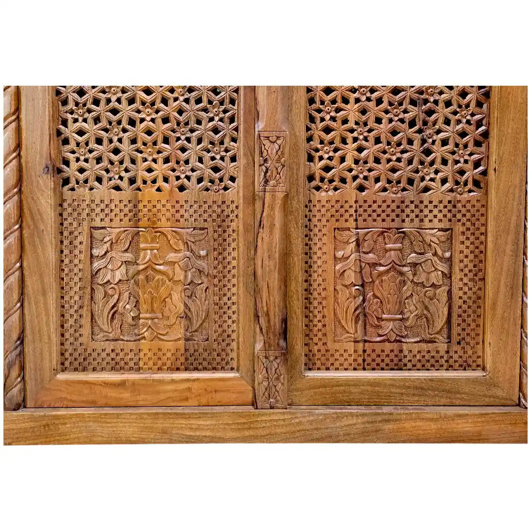Silk Road Traditional Gateway Hand-Carved Door