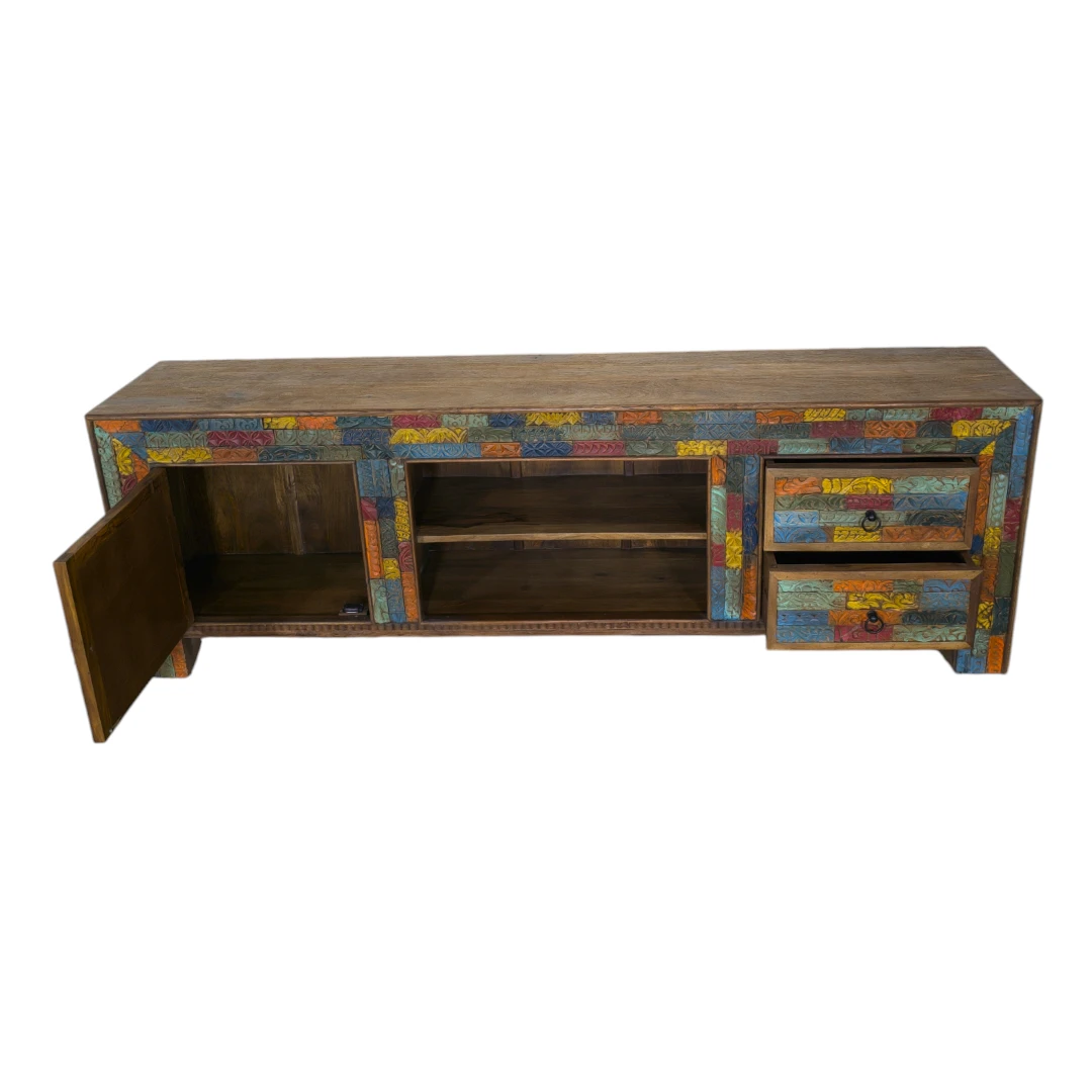 Kaleidoscope Artisan Revival Entertainment Console