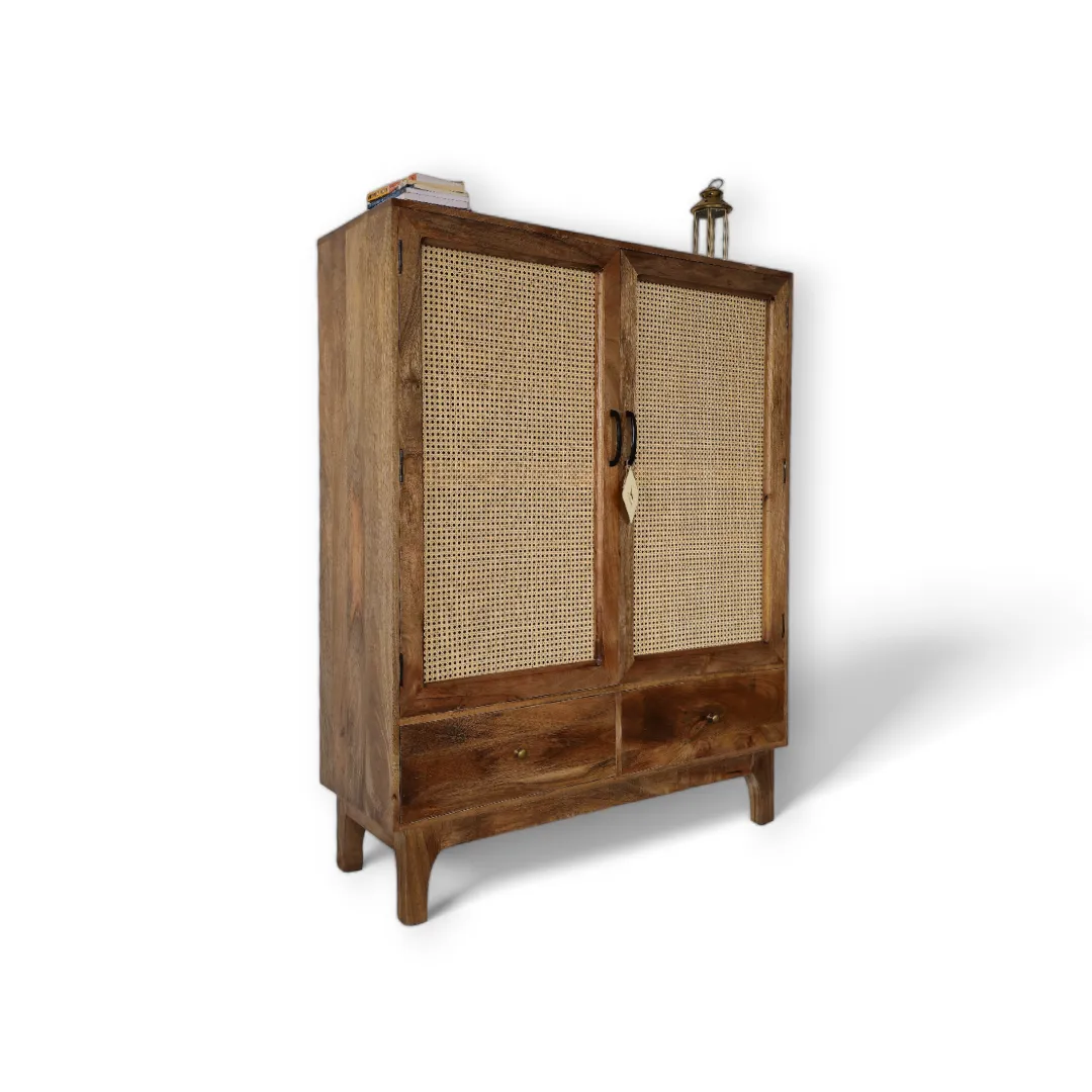 RATTAN CABINET