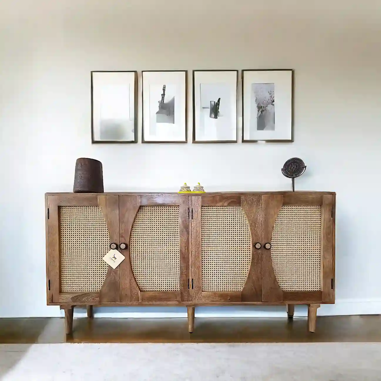 Rattan Design Sideboard