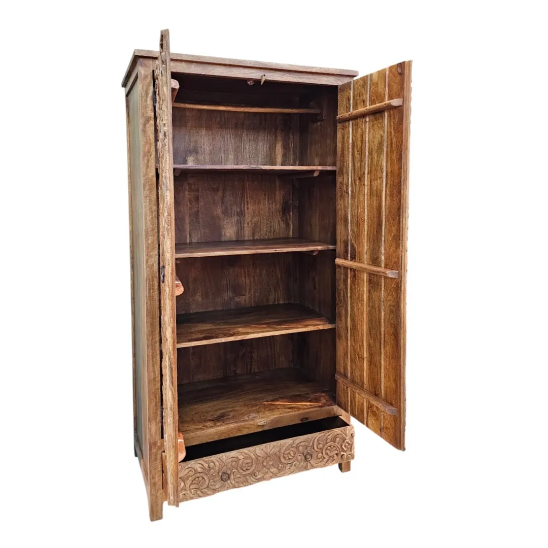 Oasis Carved Wardrobe