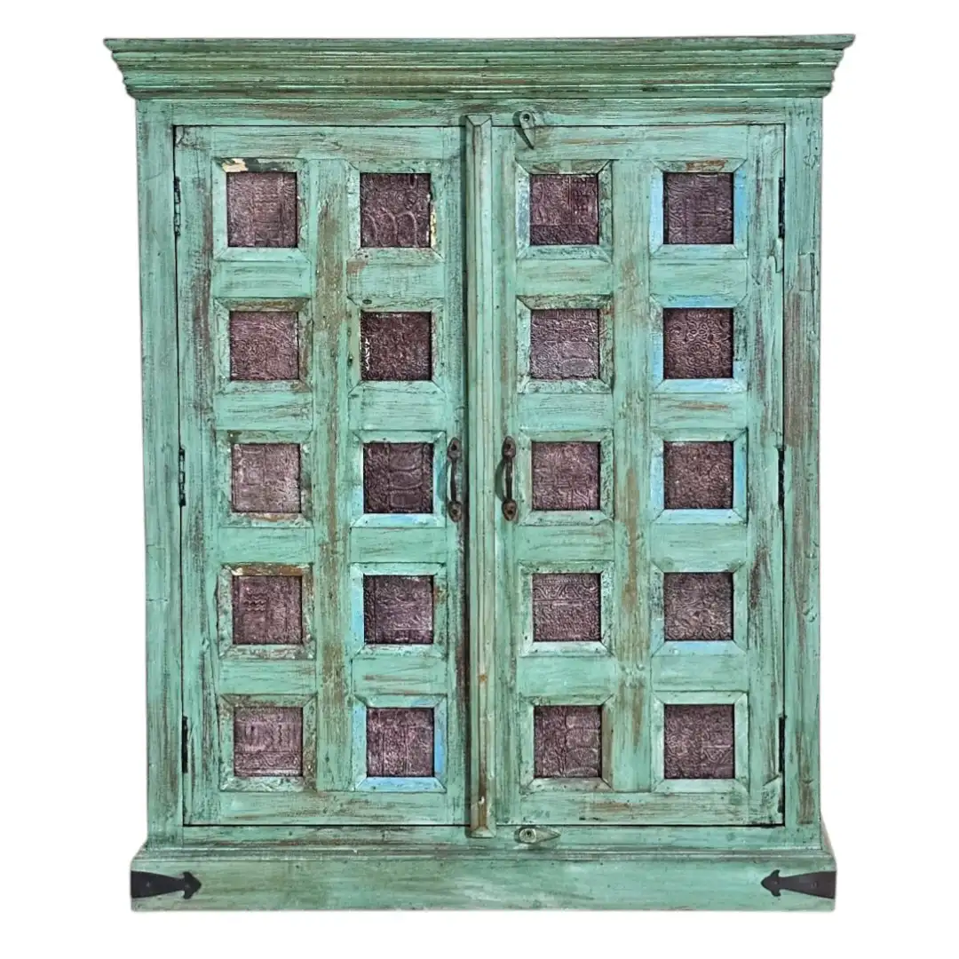 Sijill Al-Zuhur Heritage Cabinet | L’Armoire Menthe des Fleurs