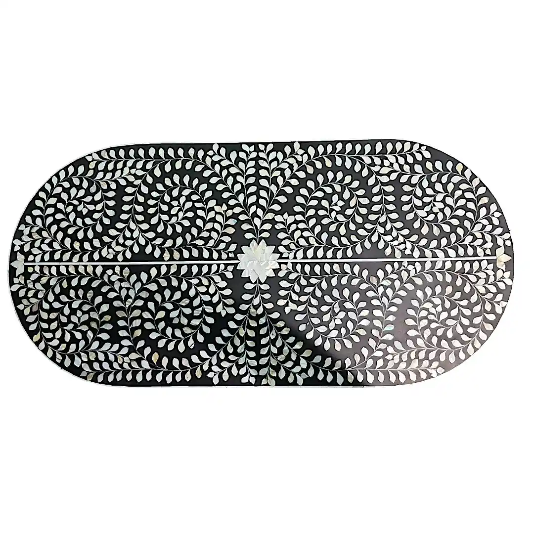 Al-Safa Streamlined Mother-of-Pearl Coffee Table