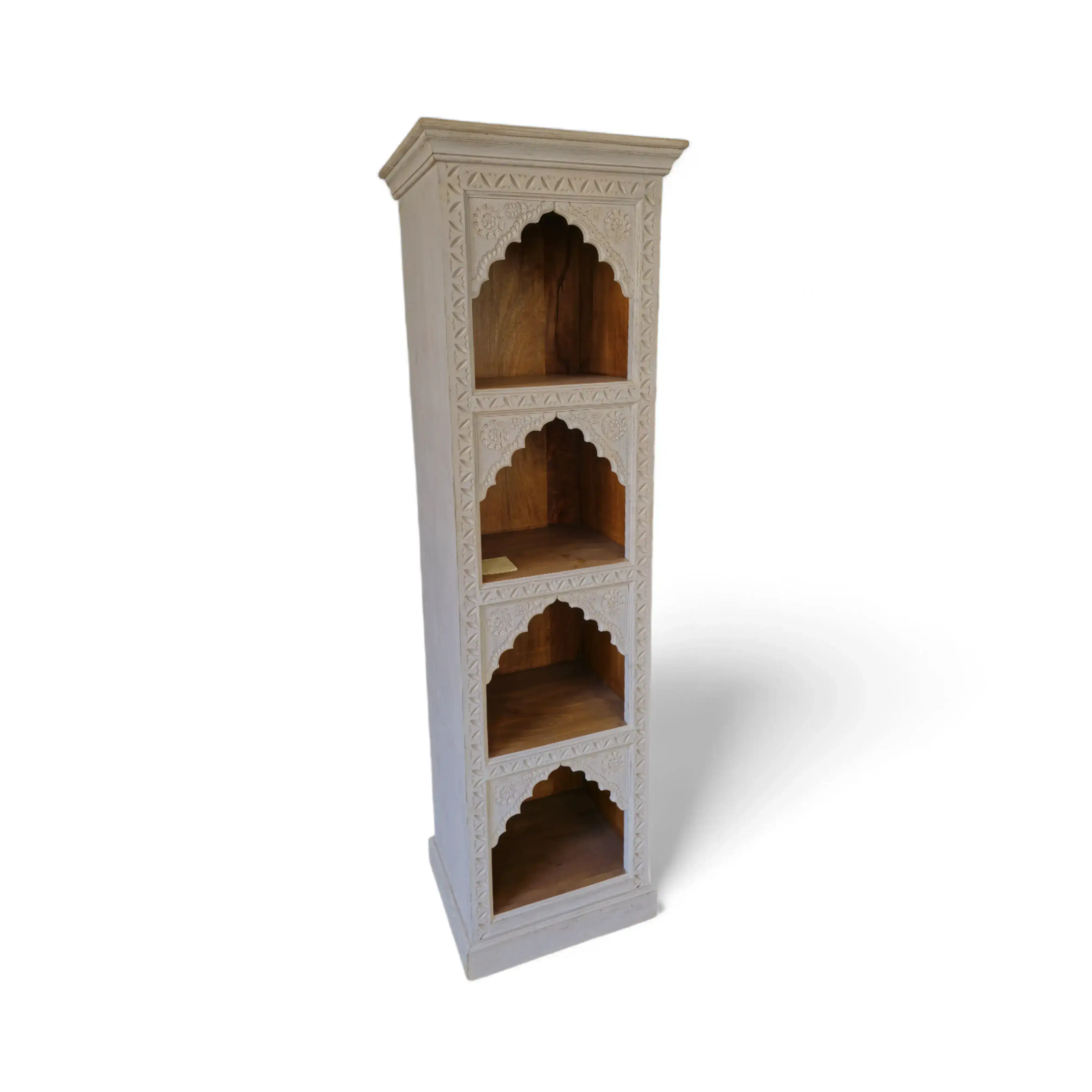 CORNER BOOKSHELF