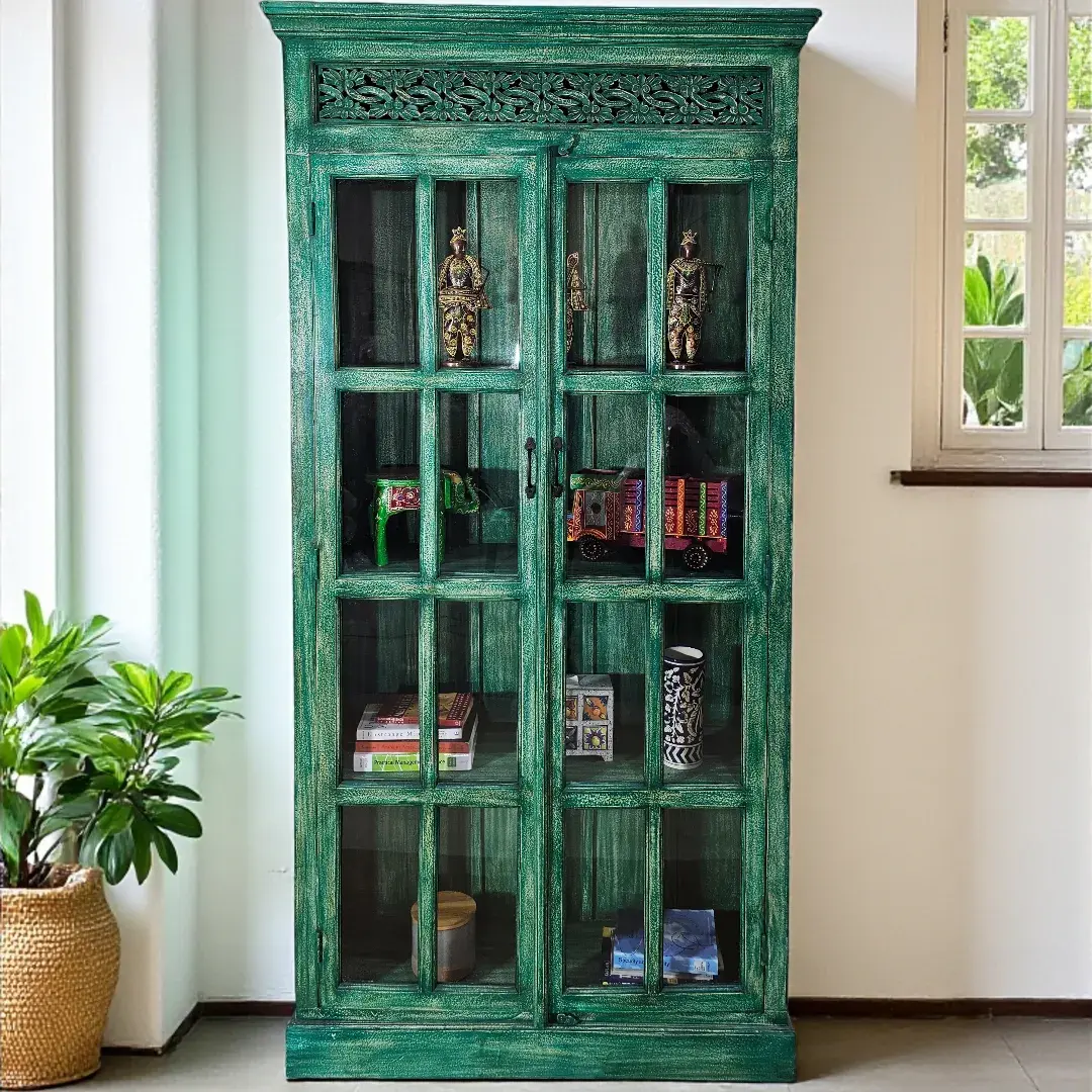 Emerald Display Bookcase