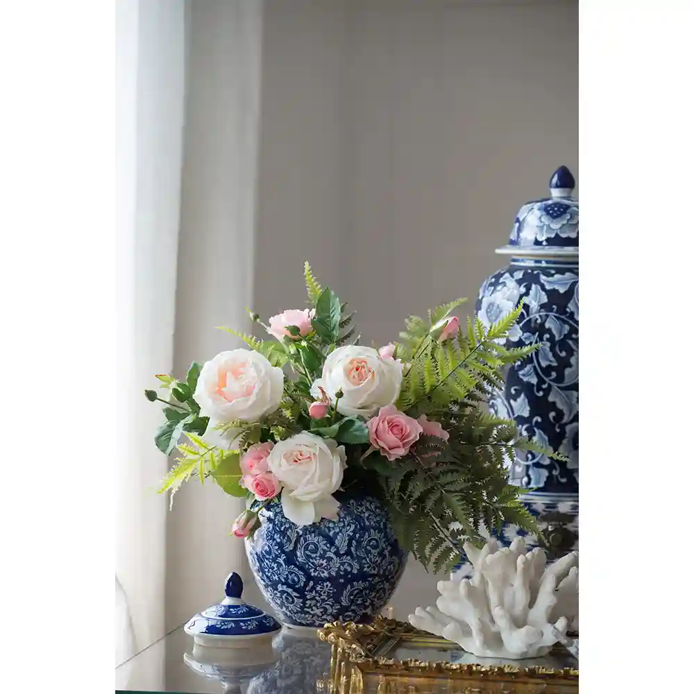 Lanting Ceramic Ginger Jar Canister