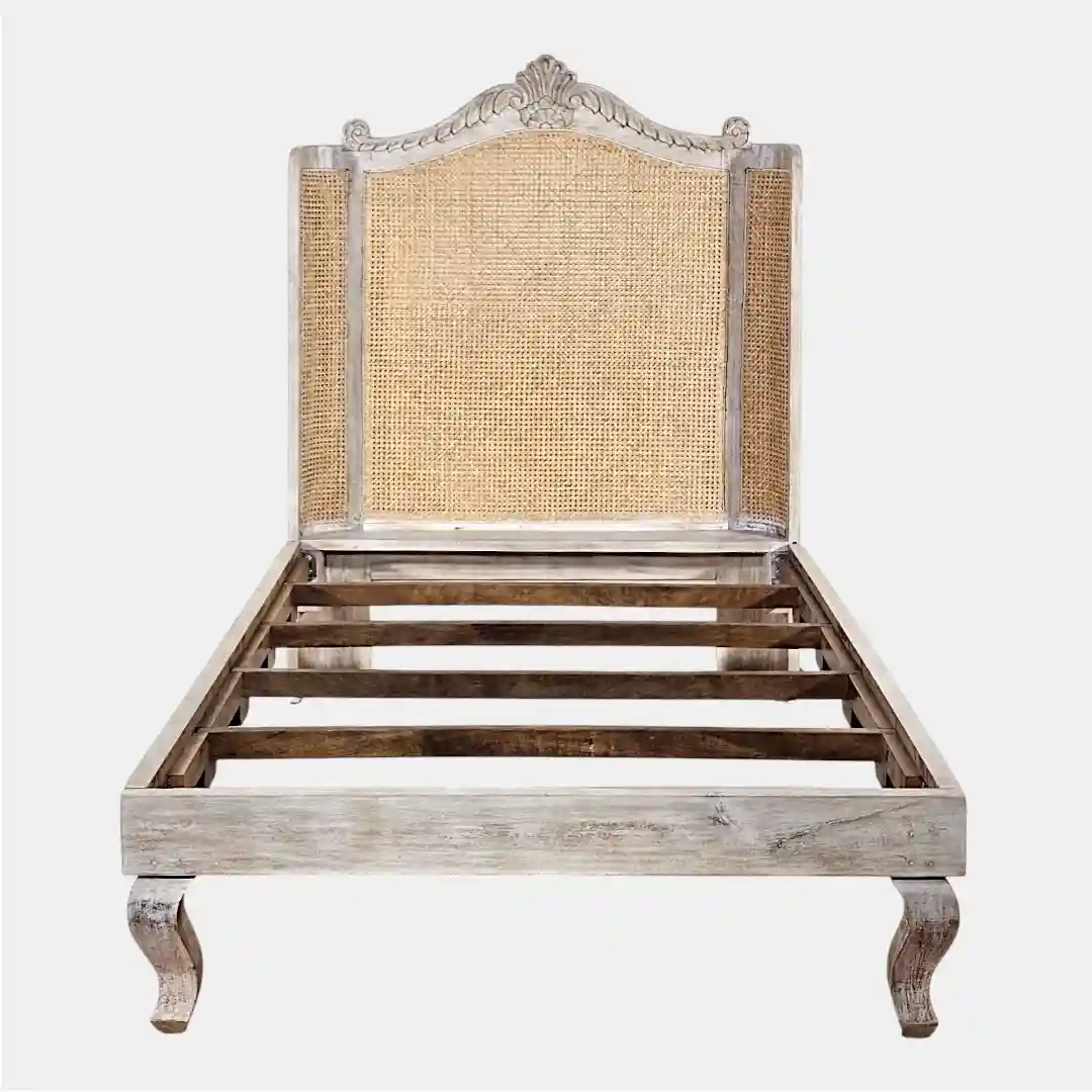The Belle Époque Carved Single Bed