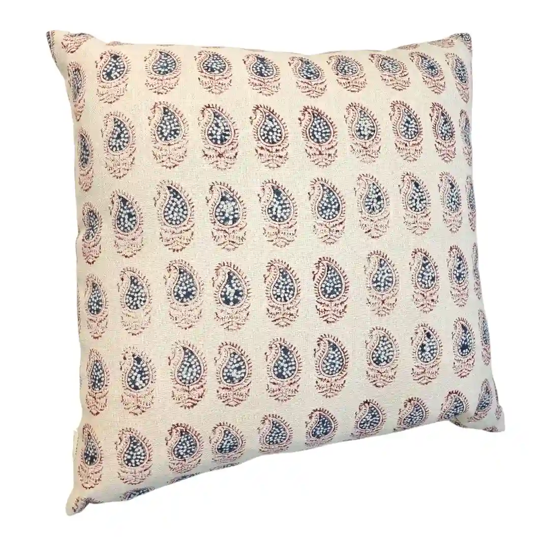 The "Nadi Flow" Heritage Hand-Pressed Cotton Cover