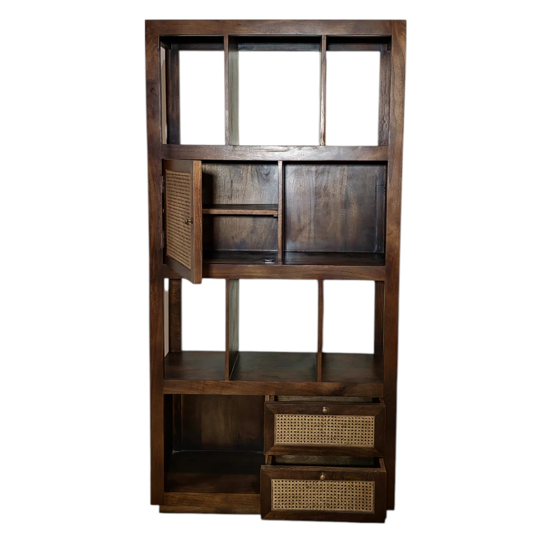 Casa Rattan Bookshelf