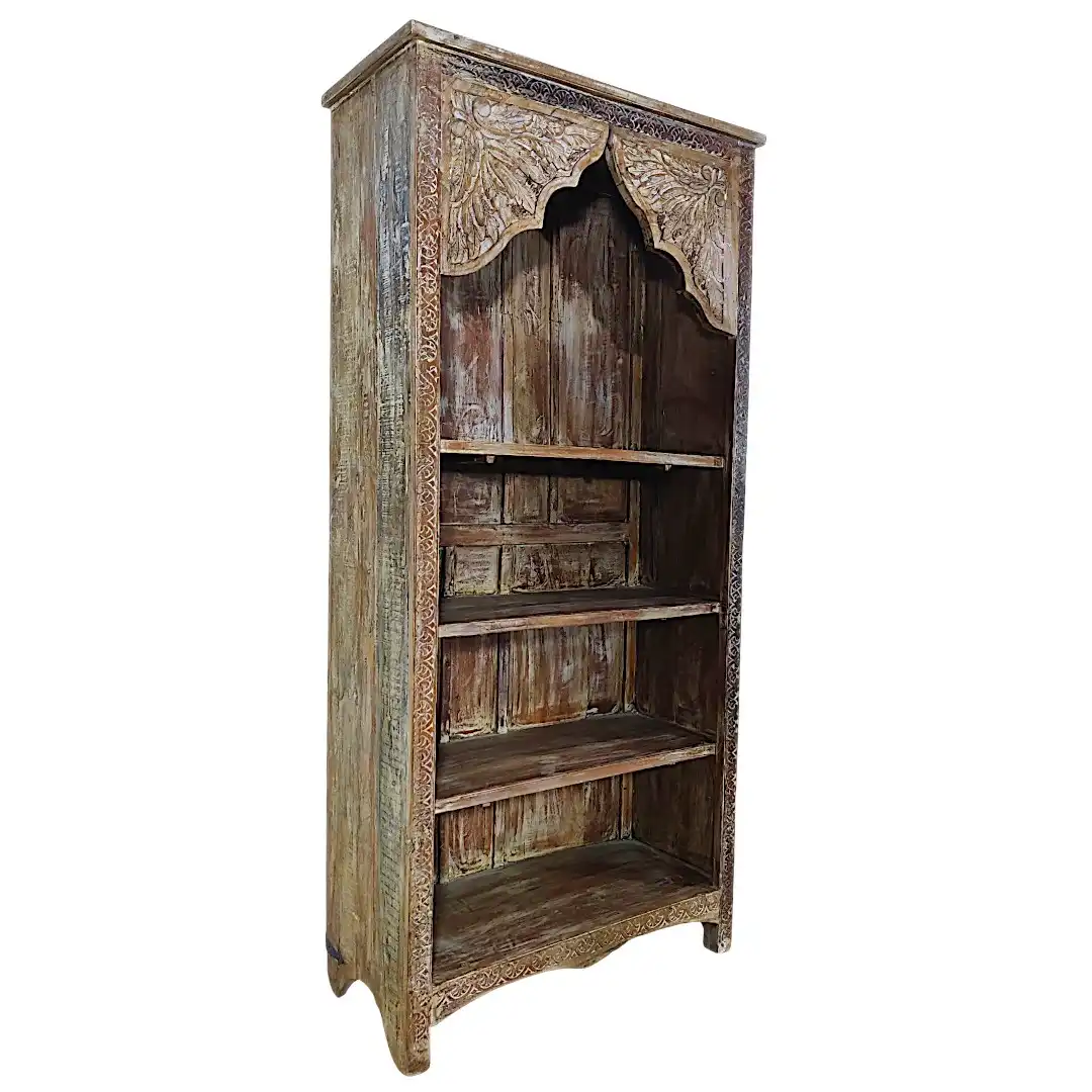 The Khana-e-Kutub Geometric Bookcase / خزانة كتب خانة الكتب الهندسية