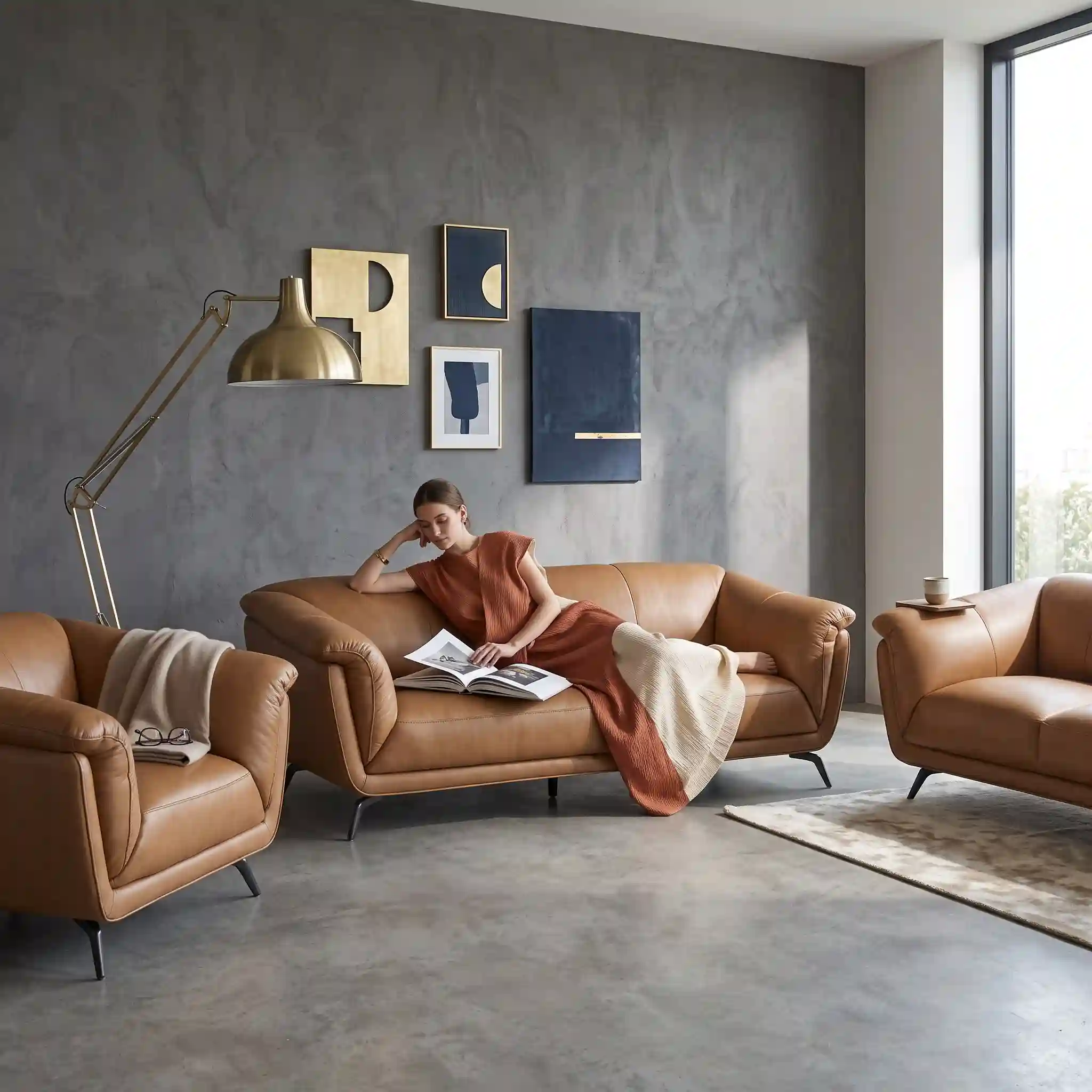 The Val D'Orsa Royal Horizon Leather Armchair