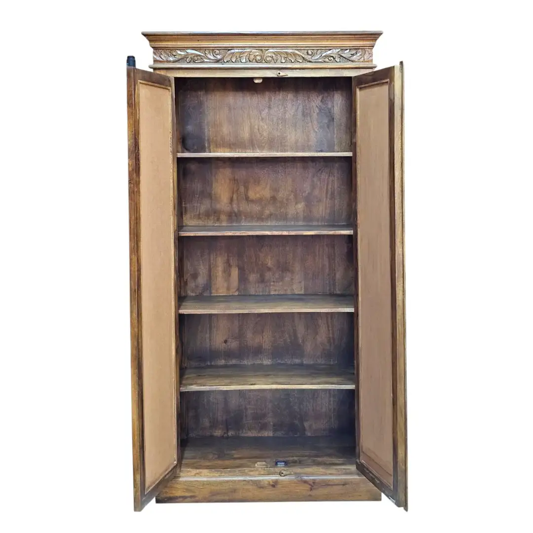 The Al-Sadu Artisan Mango Mirrored Armoire