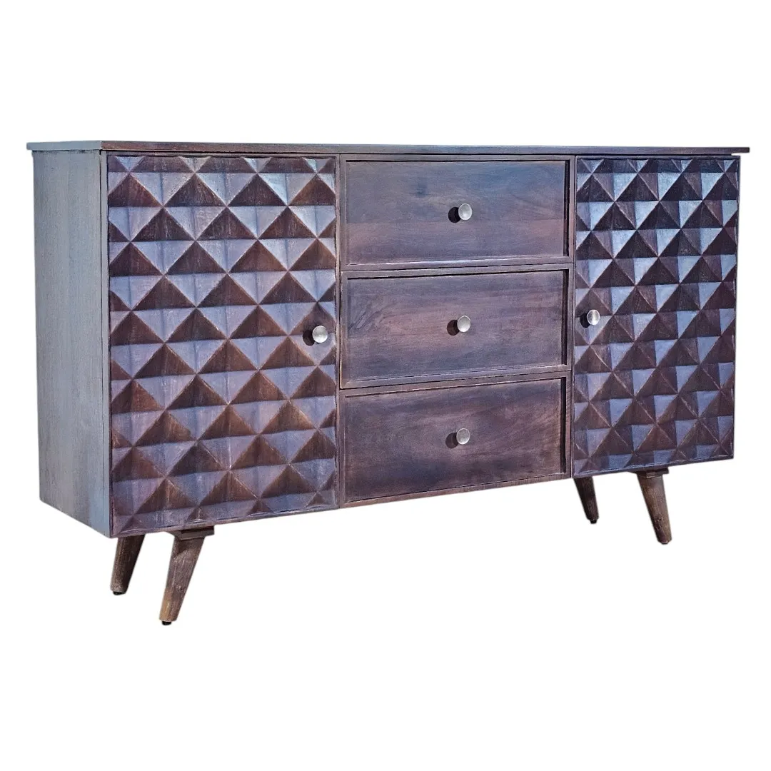 Metro Prism 3-Drawer Sideboard