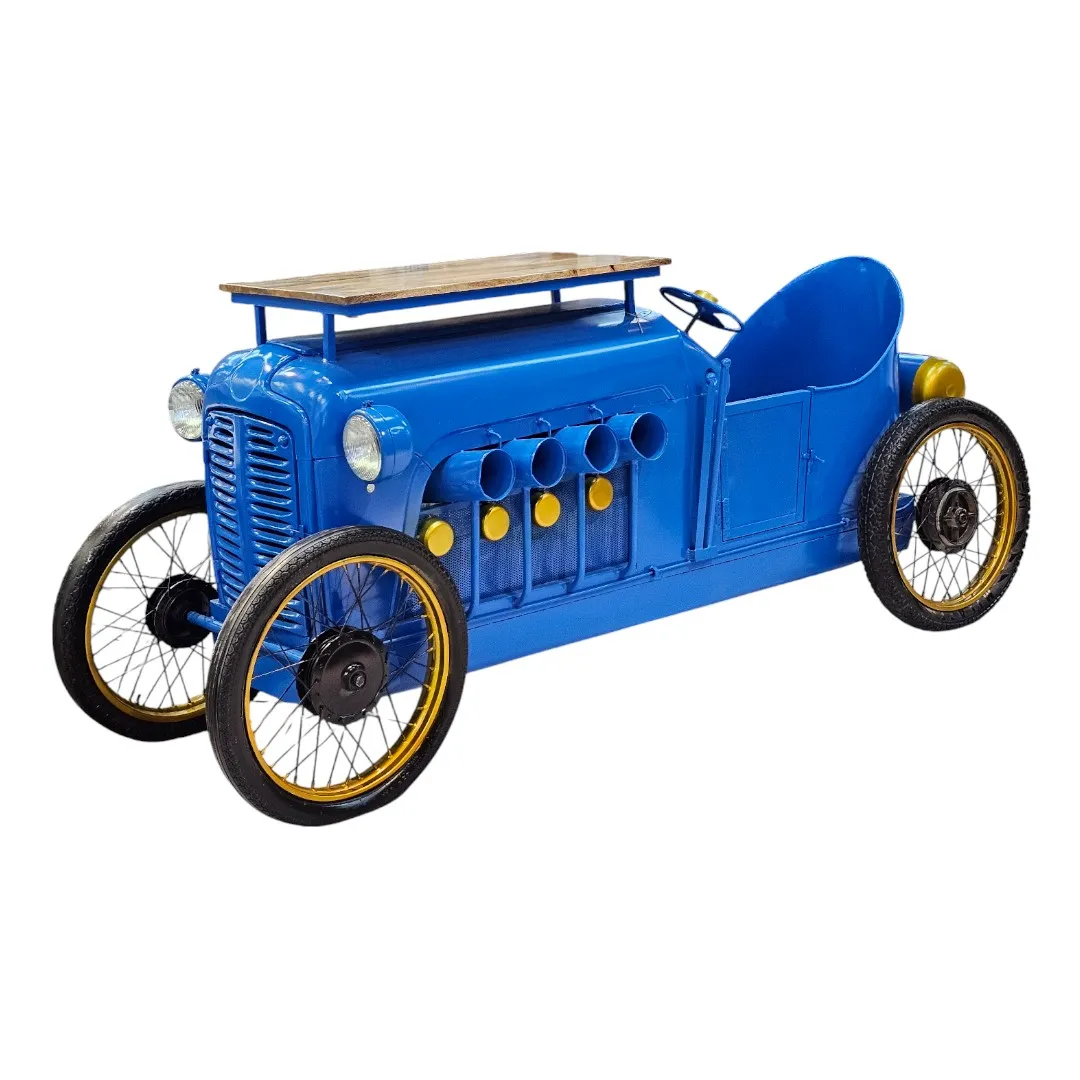 Retro 'Carrera' Red Storage Car Console