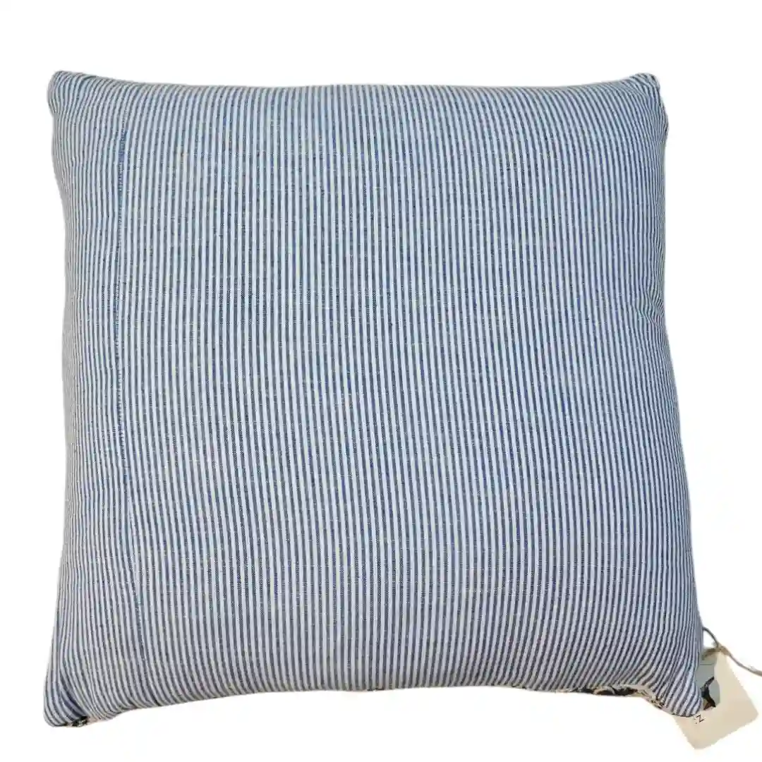 The "Sobek Scale" Artisan Hand-Pressed Cushion