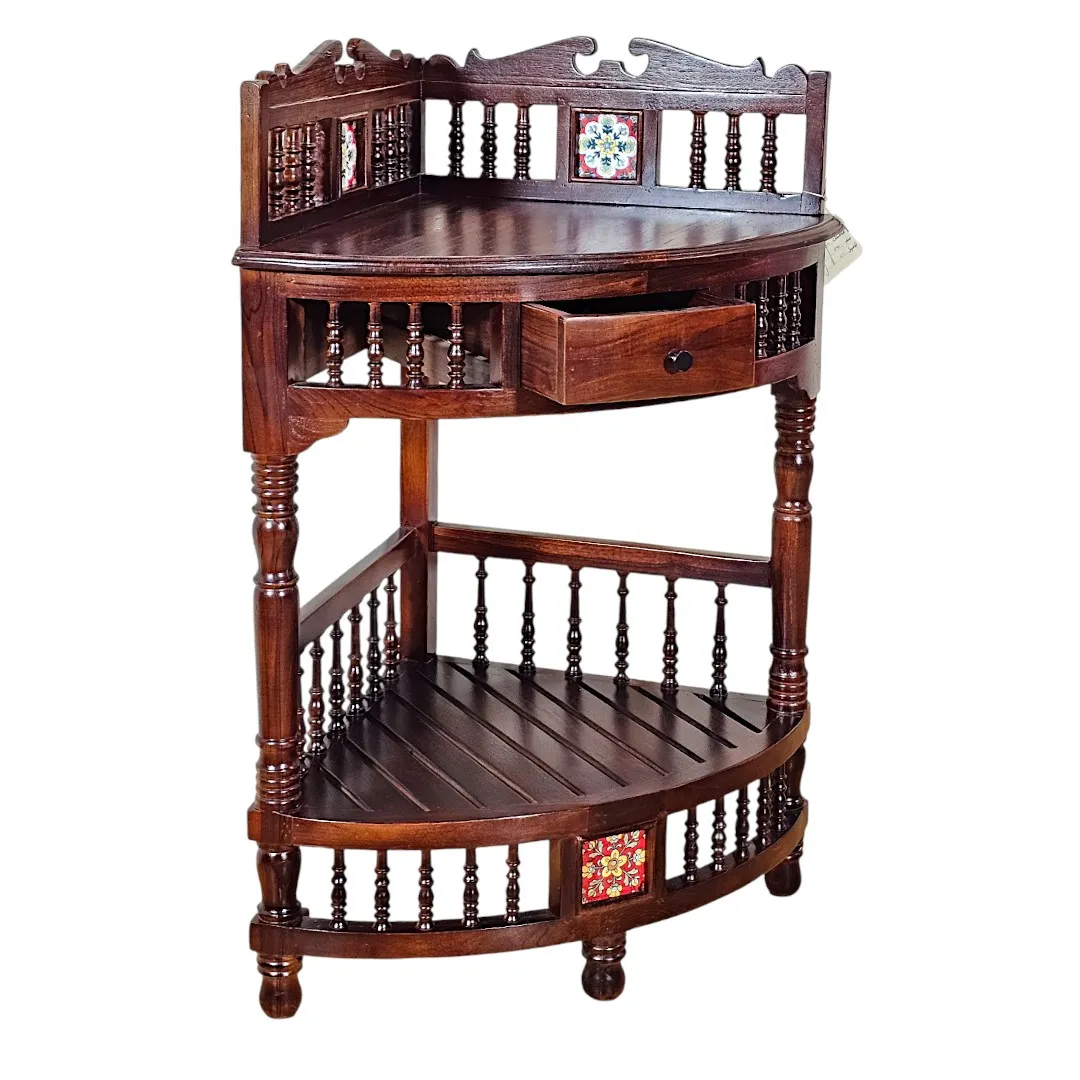 Le Petit Bijou Rosewood Corner Stand