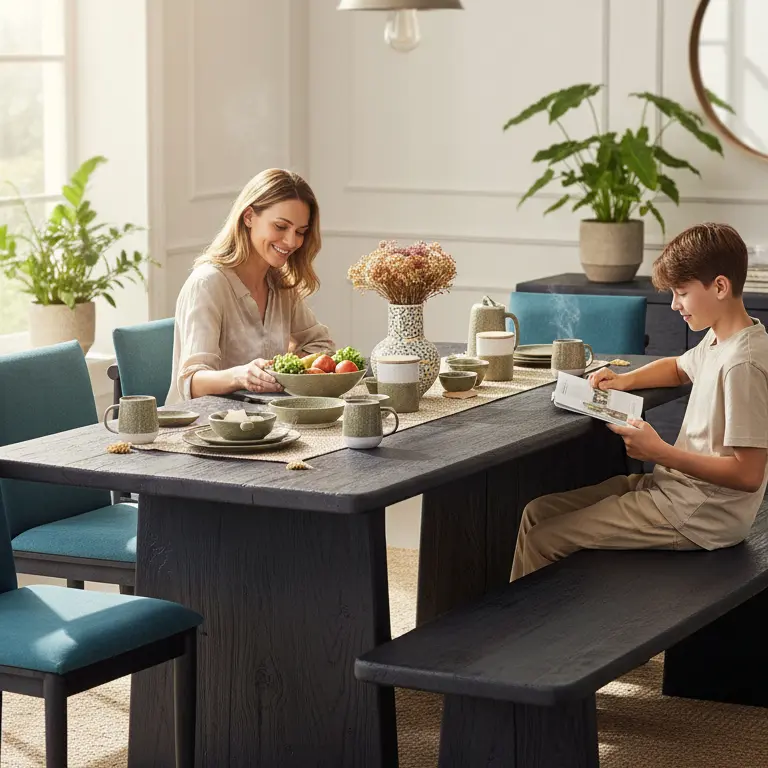 The Architectural Salvage Mango Slab Bench